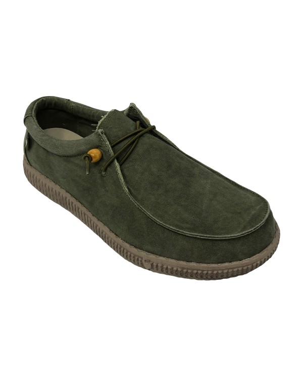 Pitas washed col. verde scuro