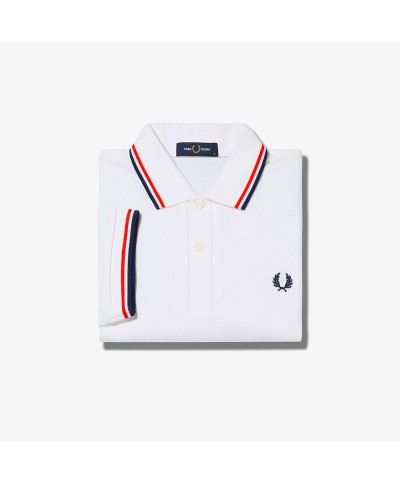 Fred Perry m360045 col. 748 bianco