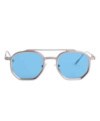 OS Sunglasses Baku col. silver azzurro