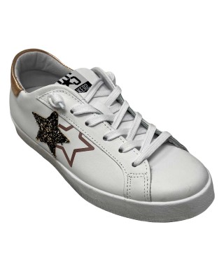 2Star 4896 col. bian ram glit oro