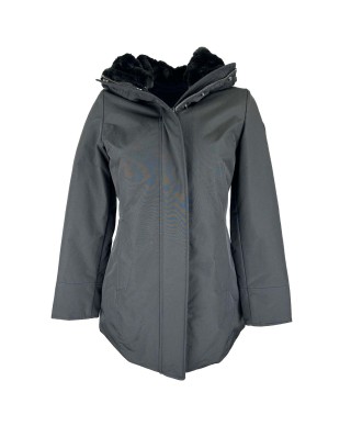 Woolrich U0724FRUT0001 col. blk boulder f fur