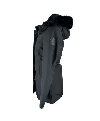 Woolrich U0724FRUT0001 col. blk boulder f fur
